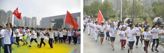 紀念紅軍長征，嘉寶莉漆公益彩跑撫州舉行