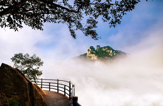 勇登沂山最巔峰，一展王者大雄風