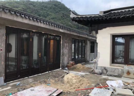 四合院與鋁合金仿古門窗，會不會天造地設的一對?
