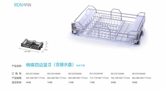 櫥柜拉籃品牌選得好，讓廚房充滿美感