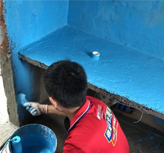 德高凈彩通用防水漿料，解決了我的防水困擾